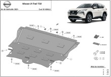 Aluminium Unterfahrschutz für Motor Nissan X-Trail (2021-2026)