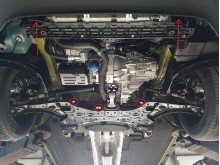 Stahl Unterfahrschutz für Motor Hyundai Kona (2018-2023)
