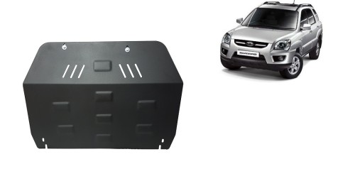 Stahl Unterfahrschutz für Motor Kia Sportage (2004-2010)