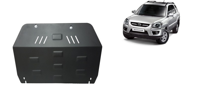 Stahl Unterfahrschutz für Motor Kia Sportage (2004-2010)
