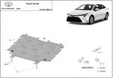 Aluminium Unterfahrschutz für Motor Toyota Corolla (2019-2026)