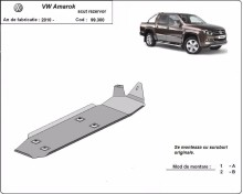 Stahl Unterfahrschutz für Kraftstofftank Volkswagen Amarok (2010-2026)