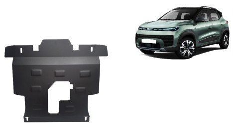 Stahl Unterfahrschutz für Dacia Spring (2024-2026)