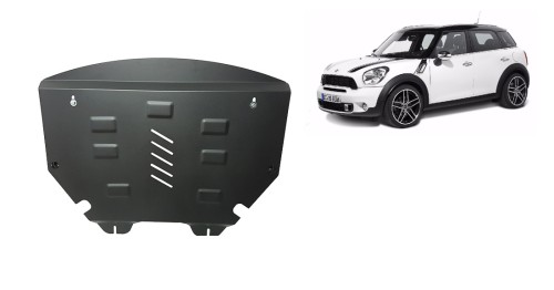Stahl Unterfahrschutz für Motor, Getriebe Mini Countryman (2010-2017)