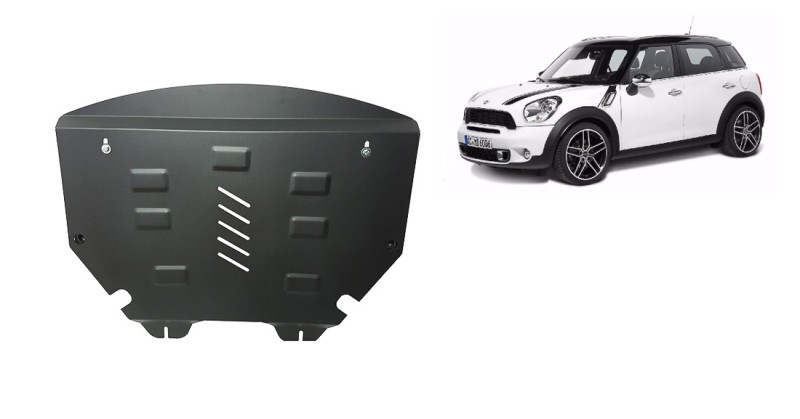 Stahl Unterfahrschutz für Motor, Getriebe Mini Countryman (2010-2016)