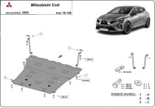 Stahl Unterfahrschutz für Motor Mitsubishi Colt (2023-2026)