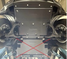Stahl Unterfahrschutz für Motor KGM Musso (2026-2026)