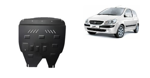Stahl Unterfahrschutz für Motor Hyundai Getz (2006-2010)