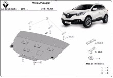 Stahl Unterfahrschutz für Motor Renault Kadjar (2015-2022)