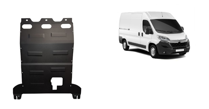 Stahl Unterfahrschutz für Motor Citroen Jumper (2016-2026)