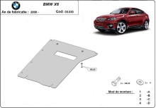 Stahl Unterfahrschutz für Getriebe BMW X6 (2007-2014)