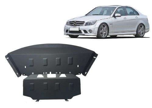 Stahl Unterfahrschutz für Motor Mercedes C-Class W204 (2006-2014)