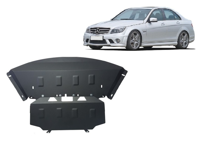 Stahl Unterfahrschutz für Motor Mercedes C-Class W204 (2006-2014)
