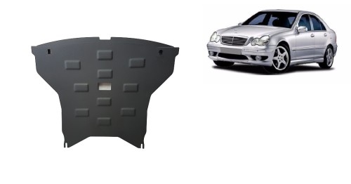 Stahl Unterfahrschutz für Motor Mercedes C-class W203 (2000-2007)