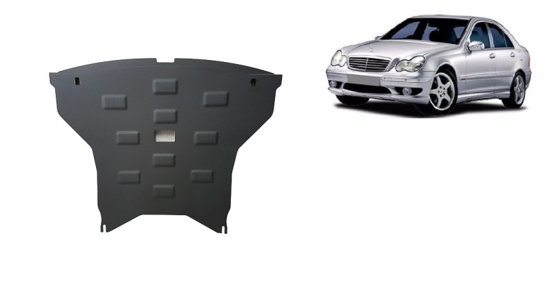 Stahl Unterfahrschutz für Motor Mercedes C-class W203 (2000-2007)