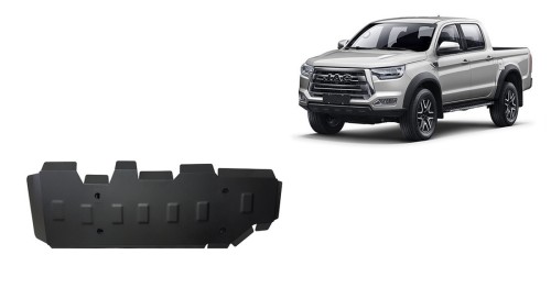 Stahl Unterfahrschutz für Treibstofftank Jac T8 (2018-2026)