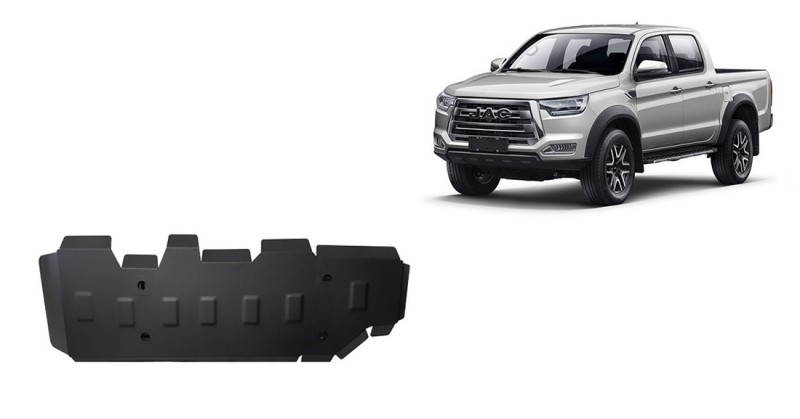 Stahl Unterfahrschutz für Treibstofftank Jac T8 (2018-2026)