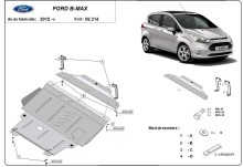 Stahl Unterfahrschutz für Motor Ford B-Max (2012-2017)