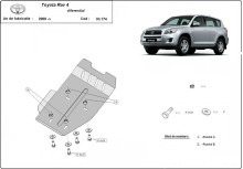 Stahl Unterfahrschutz für Differentialschutz Toyota RAV 4 (2006-2013)