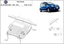 Stahl Unterfahrschutz für Motor Fiat Panda (2003-2012)