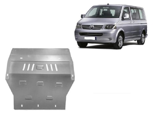 Unterfahrschutz aus verzinktem Stahl für Volkswagen Transporter T6 Caravelle (2003-2015) Unterfahrschutz aus verzinktem Stahl für Volkswagen Transporter T6 Caravelle (2003-2015)