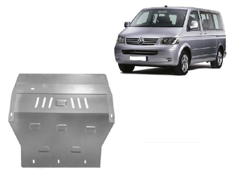 Unterfahrschutz aus verzinktem Stahl für Volkswagen Transporter T6 Caravelle (2003-2015)