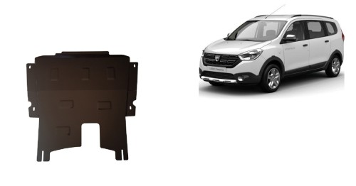 Stahl Unterfahrschutz für Motor Dacia Lodgy Stepway (2012-2026)
