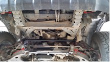 Stahl Unterfahrschutz für Motor, Kühler Nissan Navara D22 (1997-2004)