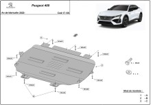 Stahl Unterfahrschutz für Motor Peugeot 408 (2022-2026)
