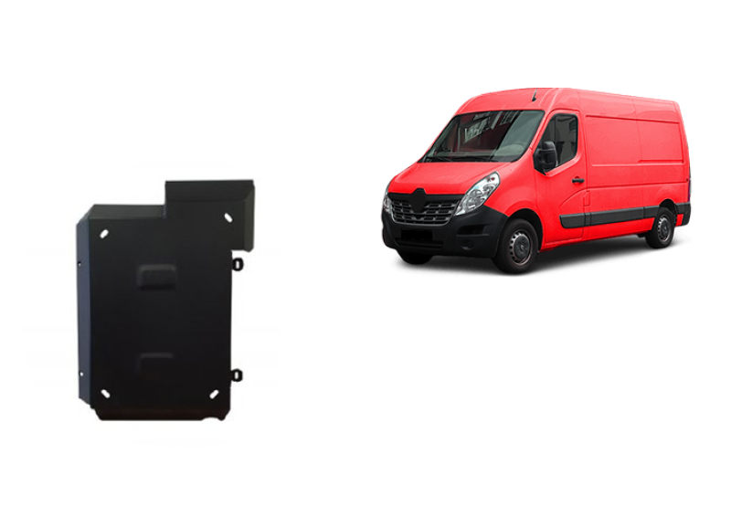 Stahl Unterfahrschutz für AdBluetank Renault Master 3 - Model 2 (2016-2021)