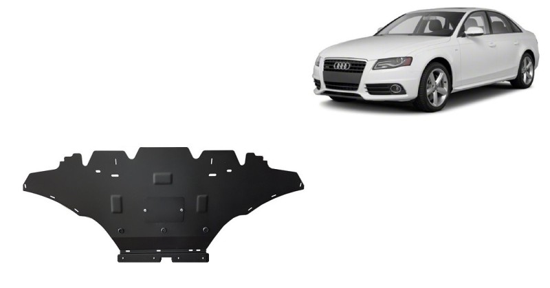 Stahl Unterfahrschutz für Motor Audi A4 B8 All Road benzin (2008-2014)