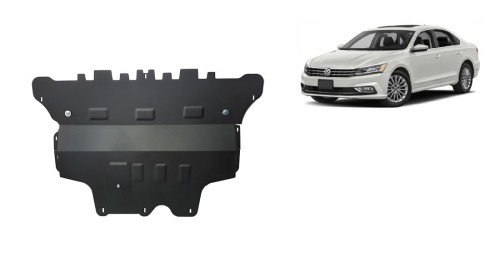 Stahl Unterfahrschutz für Motor VW Passat Alltrack - Automatikgetriebe (2015-2026)