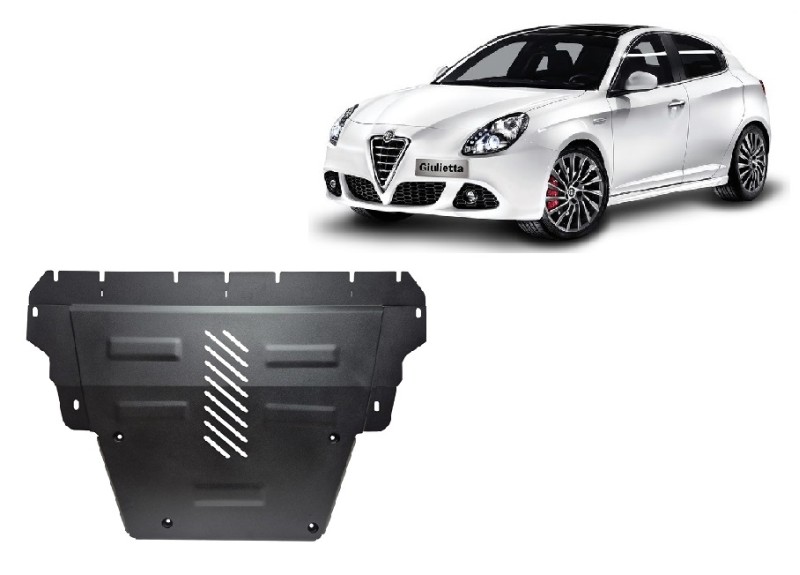 Stahl Unterfahrschutz für Motor Alfa Romeo Giulietta (2010-2020)