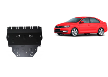 Stahl Unterfahrschutz für Motor Skoda Rapid (2012-2019)