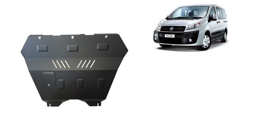 Stahl Unterfahrschutz für Motor, Getriebe Fiat Scudo (2006-2016)