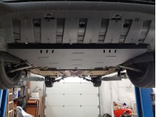 Stahl Unterfahrschutz für Motor Ford Transit Connect (2013-2022)
