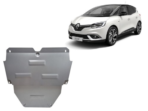 Aluminium Unterfahrschutz für Motor Renault Scenic (2016-2026)