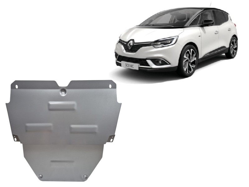 Aluminium Unterfahrschutz für Motor Renault Scenic (2016-2026)