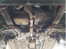 Stahl Unterfahrschutz für Motor Fiat 500 (2007-2026)