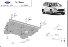 Stahl Unterfahrschutz für Motor Ford Galaxy 3 (2015-2026)