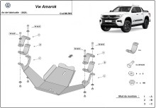 Stalowa Osłona dyferencjału Volkswagen Amarok (2023-2026) EAN