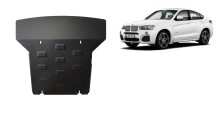 Stahl Unterfahrschutz für Motor BMW X4 (2014-2018)