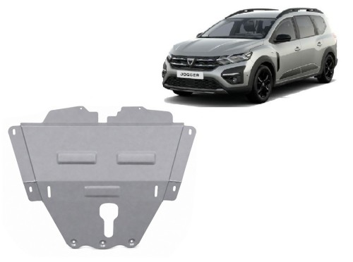 Aluminium Unterfahrschutz für Motor Dacia Jogger (2021-2026)