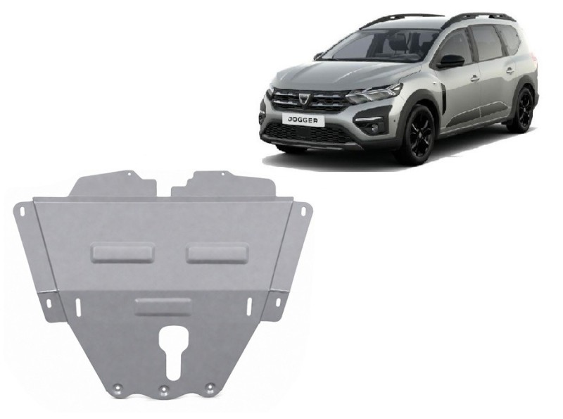 Aluminium Unterfahrschutz für Motor Dacia Jogger (2021-2026)