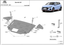 Stahl Unterfahrschutz für Motor Hyundai i20 (2021-2026)