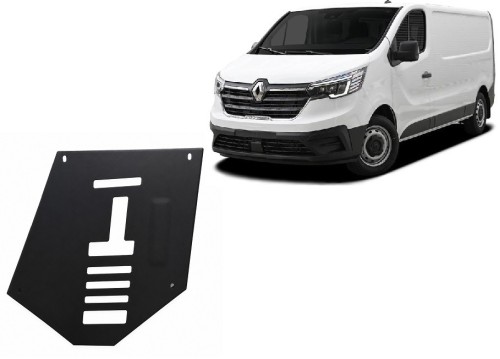 Stahl Unterfahrschutz für Katalysator Renault Trafic (2022-2026)