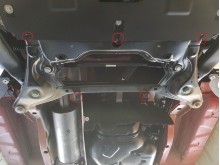 Stahl Unterfahrschutz für Motor Mercedes Sprinter-FWD (2018-2026)