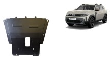Stahl Unterfahrschutz für Motor Dacia Duster - 4x2 (2024-2026)