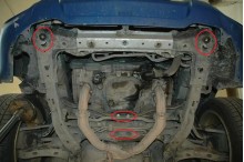 Aluminium Unterfahrschutz für Motor Subaru Forester (2002-2008)