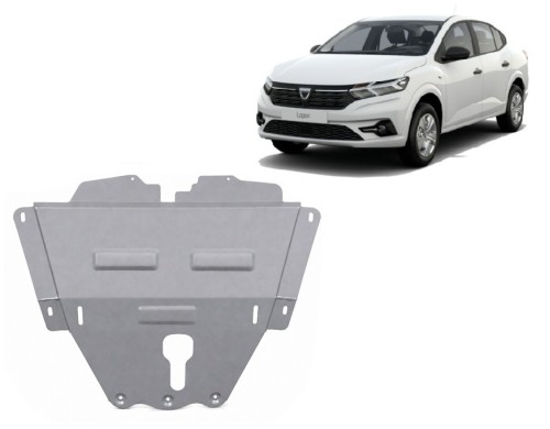 Aluminium Unterfahrschutz für Motor Dacia Logan III (2021-2026)